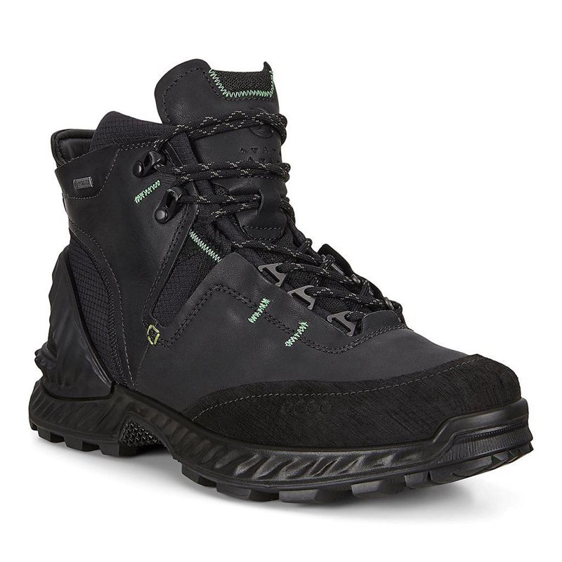 Botas Ecco Exohike Para Hombre,Negras,487015-KNY